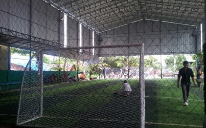 goal football pitch